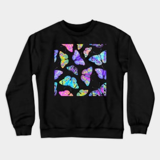 Buckeye Butterfly Pattern Crewneck Sweatshirt